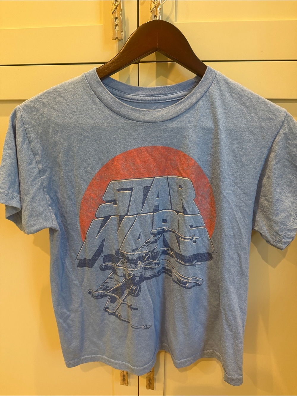 Star Wars Light Blue Graphic Tee